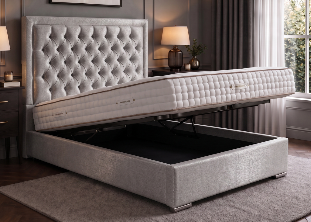 Luxury Lift-Up Ottoman