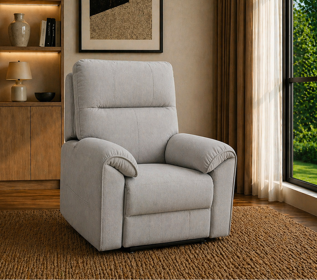 Luxurious Fabric - Light Grey