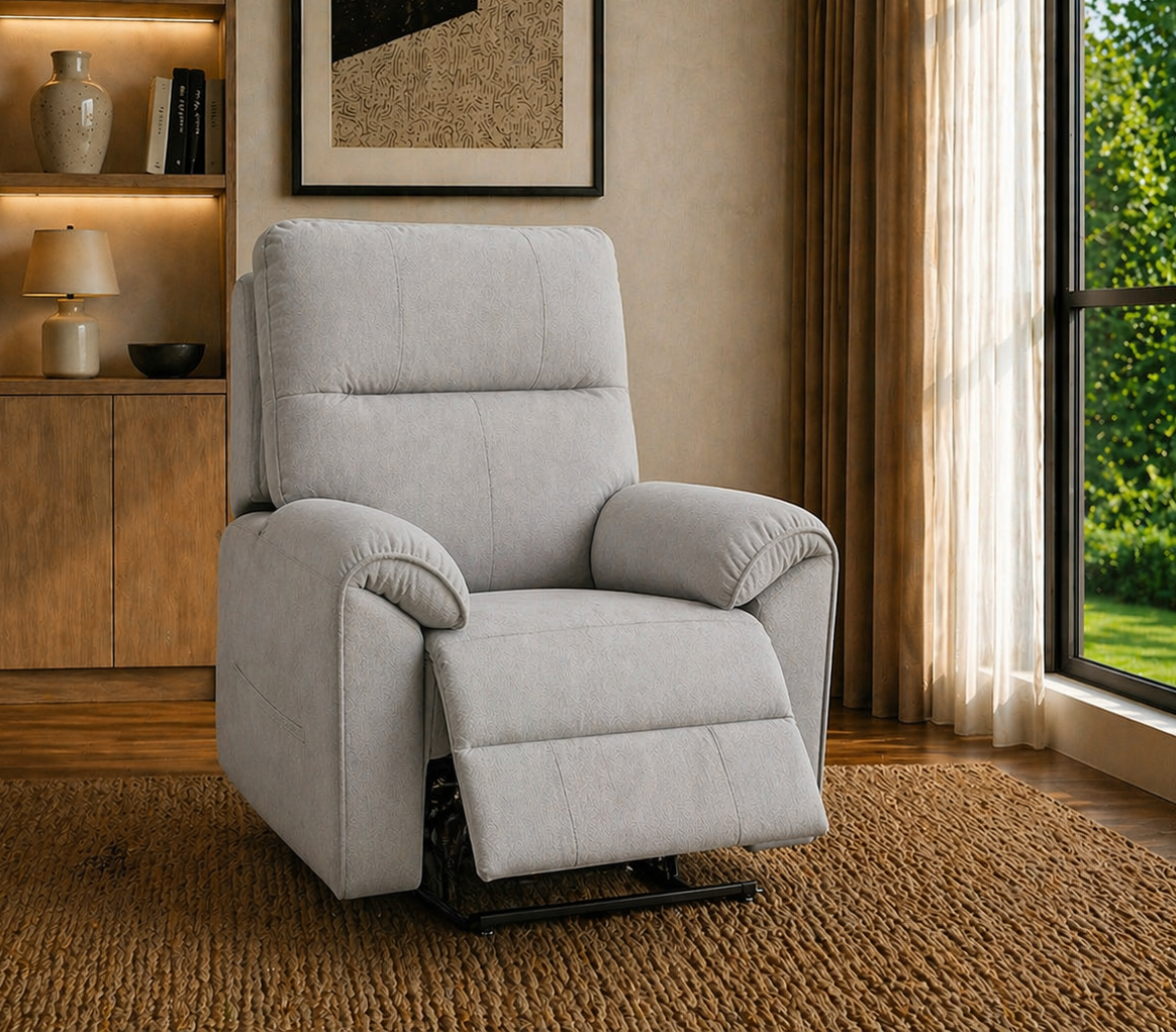 Luxurious Fabric - Light Grey