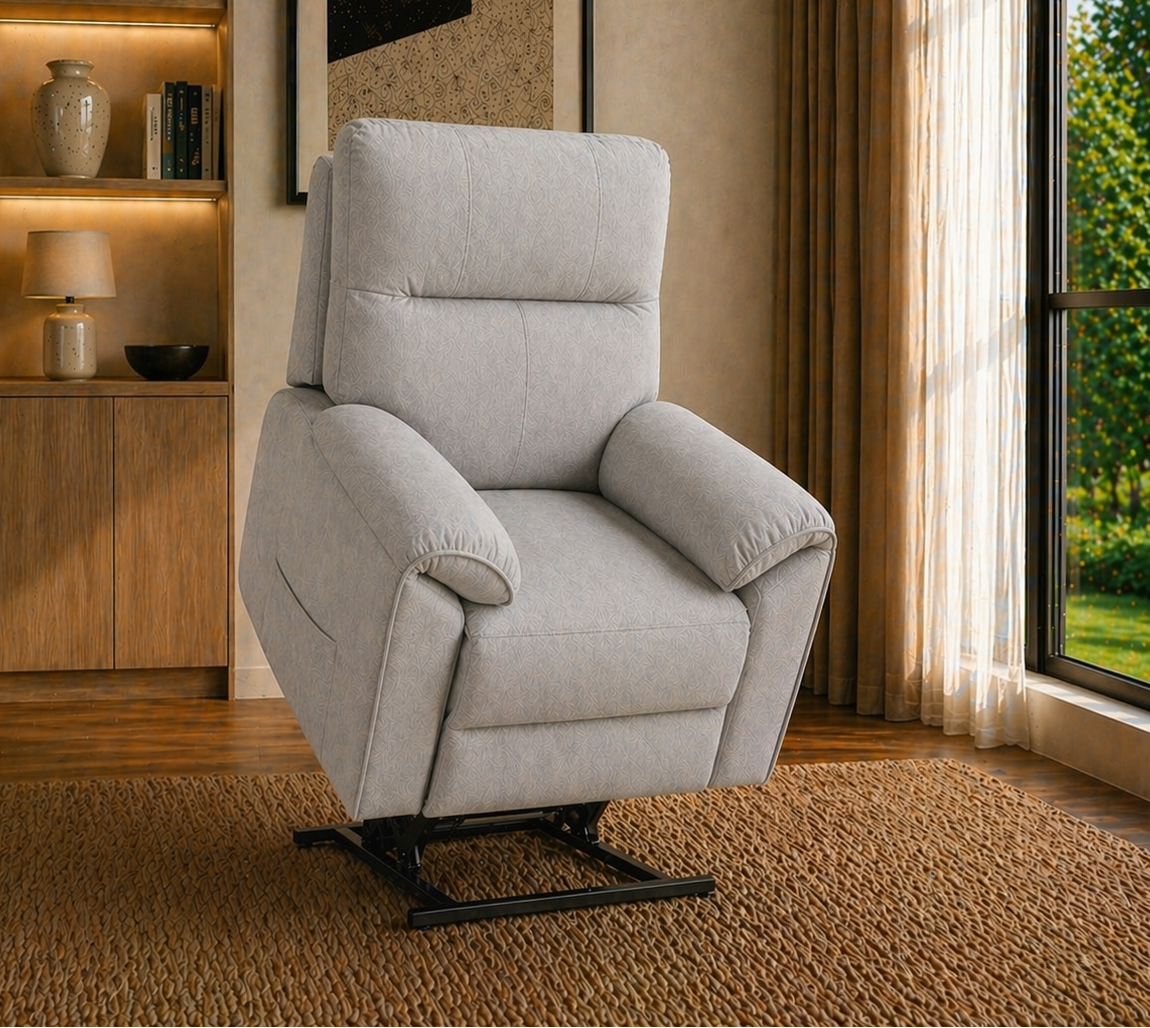 Luxurious Fabric - Light Grey
