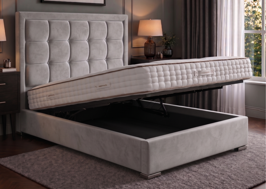 Luxury Lift-Up Ottoman